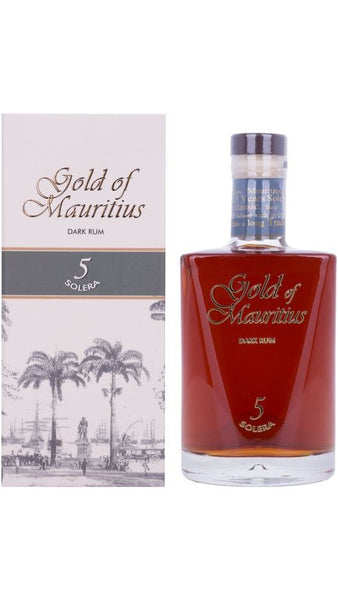 Rum Gold Of Mauritius Dark Solera 5 Years 70cl