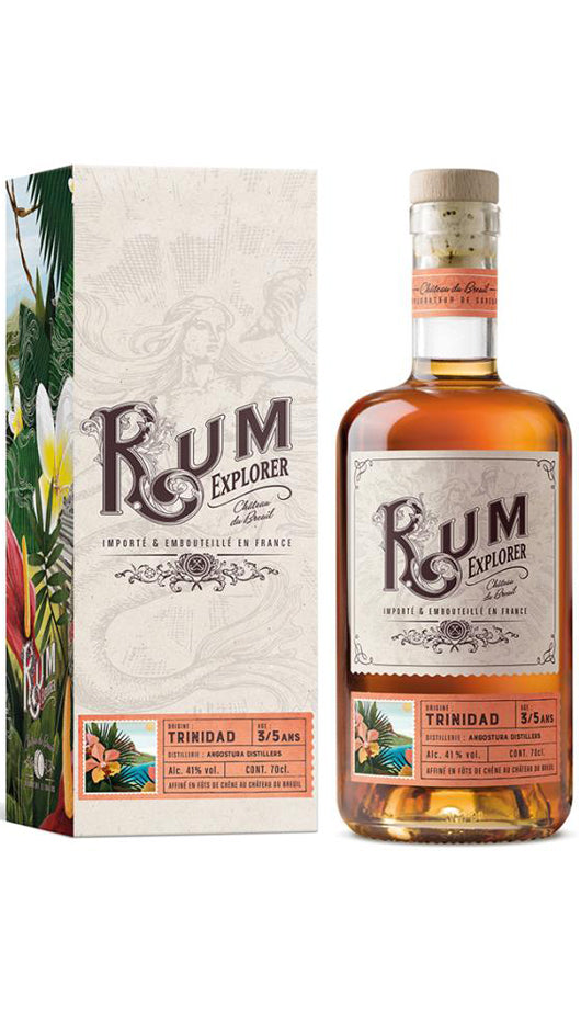 Rum Trinidad - Invecchiato 3/5 Anni 70cl Eingepackt - Medaglia Oro Concours Mondial de Bruxelles 2021 - Chȃteau Du Breuil