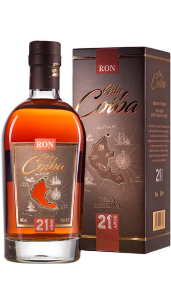 Rum Dark 70cl - 21y Astucciato - Isla Coiba