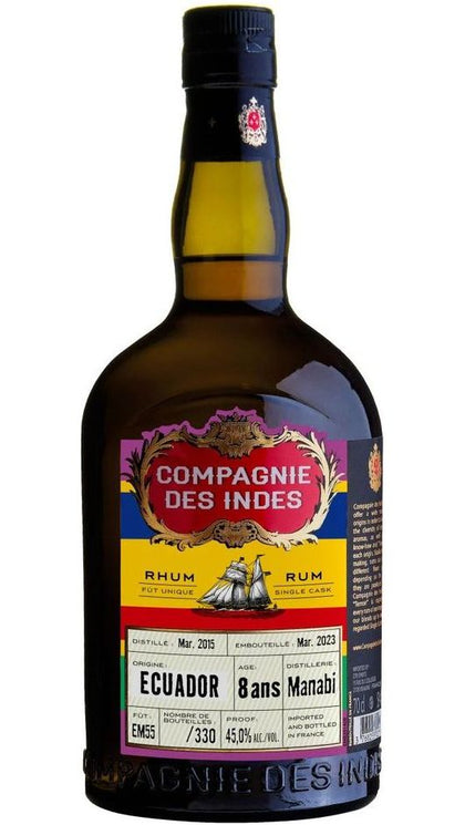 Rum Ecuador 10 Anni 70cl - Astucciato - Compagnie Des Indes