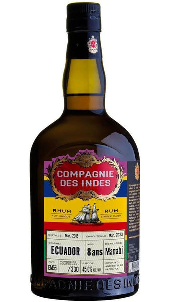 Rum Ecuador 10 Anni 70cl - Astucciato - Compagnie Des Indes
