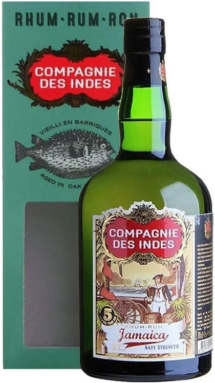 Rum Jamaica Navy Strength 70cl - Astucciato - Compagnie Des Indes