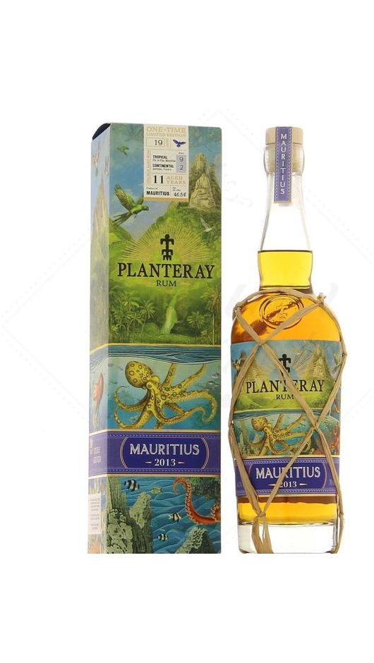 Rum Mauritius 2013 Terravera Collection 70cl - Planteray
