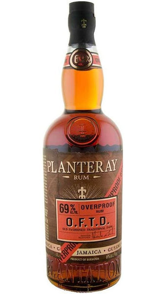 Rum OFTD Overproof 70cl - Planteray