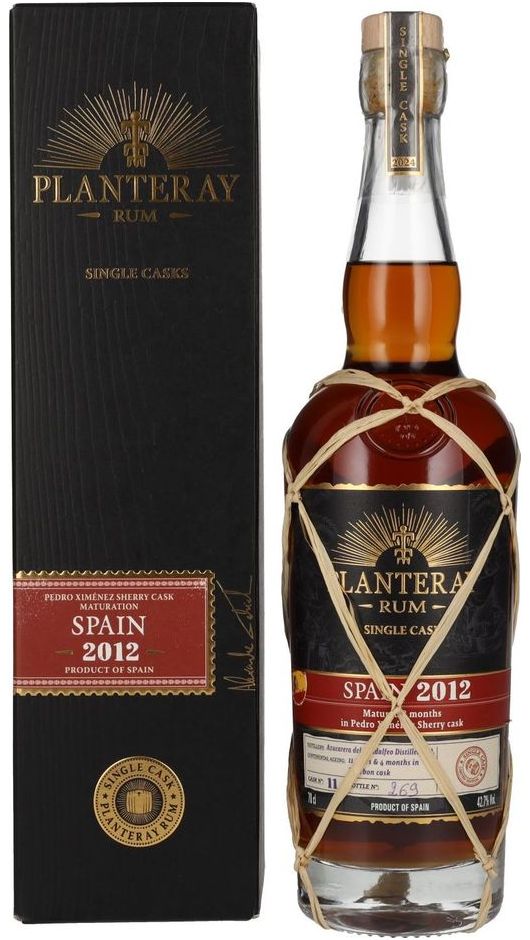 Rum Spain 2012 12yo Px Cask Selection 70cl - Planteray