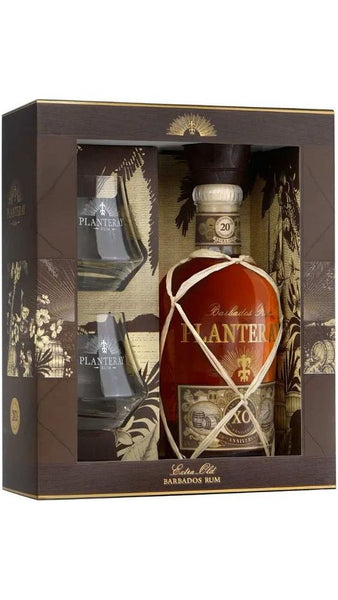 Rum XO 20Th Anniversary Glass Pack 70cl - Planteray