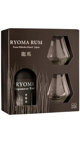 Ryoma Rum - Special pack con 2 Verres - Invecchiato tra i 12 e i 18 Mesi 70cl - Ryoma