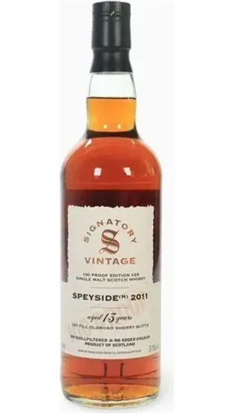Whisky Speyside 2011 13 yo 100 Proof 70cl - Signatory