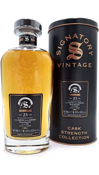 Whisky Bowmore 1997 25 yo Cask Strength Symington’s Choice 70cl - Signatory