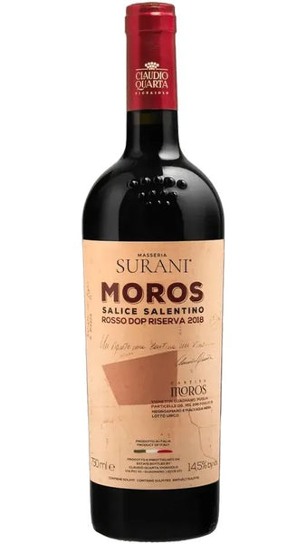 Salice Salentino Riserva - Moros - Masseria Surani