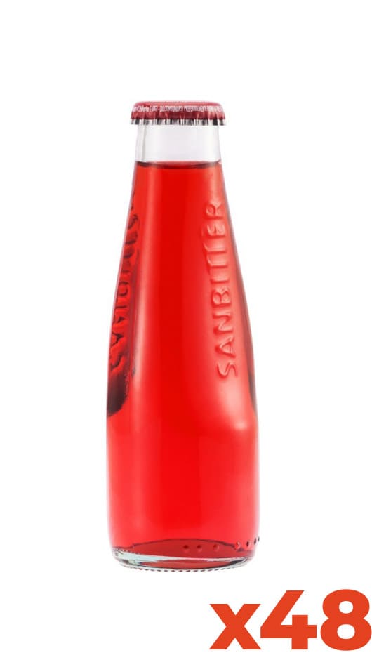 Sanbitter Rosso - Emballage 10cl x 48 Bouteilles