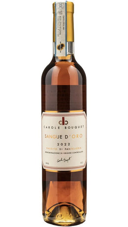 "Sangue D'Oro" Passito di Pantelleria DOC - Astuccio Singolo - Carole Bouquet