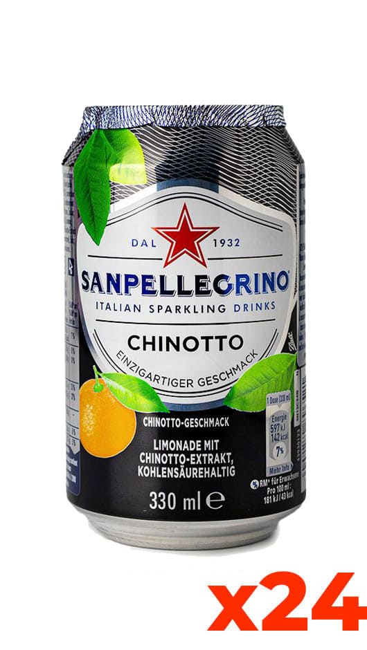 Sanpellegrino Chino' - Emballage cl. 33 x 24 Boîtes