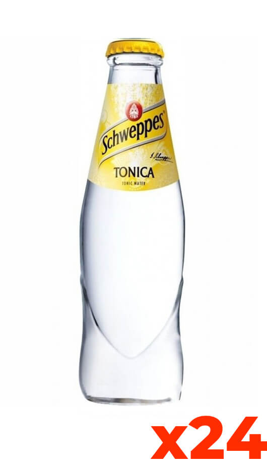 Schweppes Tonic - Pack cl. 33 x 24 canettes élégantes – Bottle of Italy