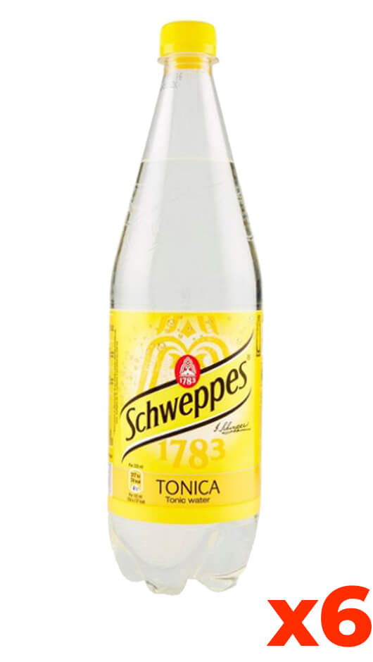 Schweppes Tonica - Pet - Verpackung lt. 1 x 6 Flaschen
