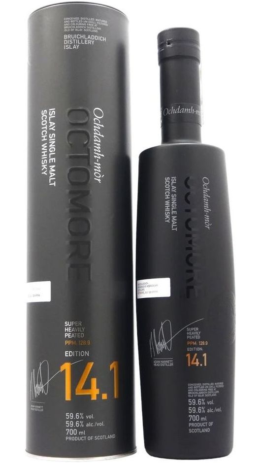 Scotch Whisky Octomore 14.1 70cl - Astucciato - Bruichladdich