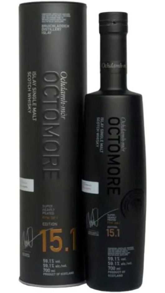 Scotch Whisky Octomore 15.1 70cl - Astucciato - Bruichladdich