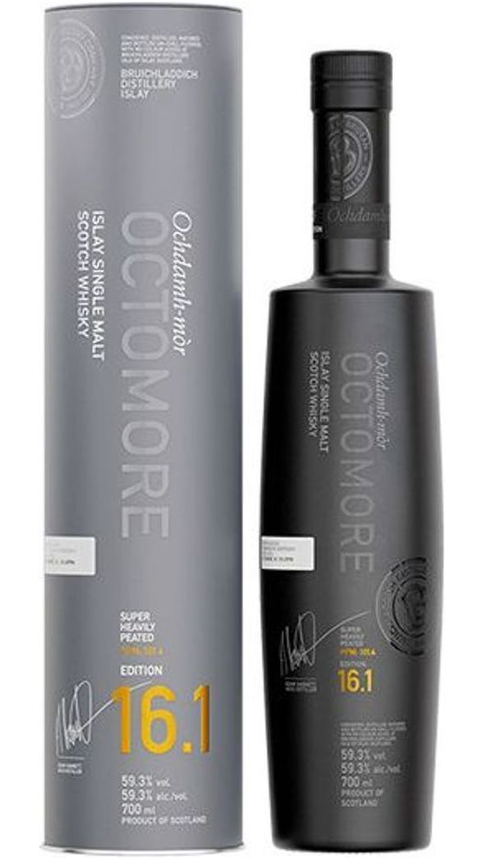 Scotch Whisky Octomore 16.1 70cl - Astucciato - Bruichladdich