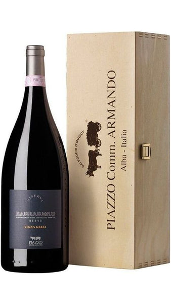 Barbaresco Nervo Riserva DOCG - Vigna Gaia - Jeroboam in Cassa Legno - Piazzo Comm. Armando
