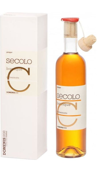 Grappa Invecchiata Secolo Riserva Barrique Millesimata 50cl - Astucciato - Domenis