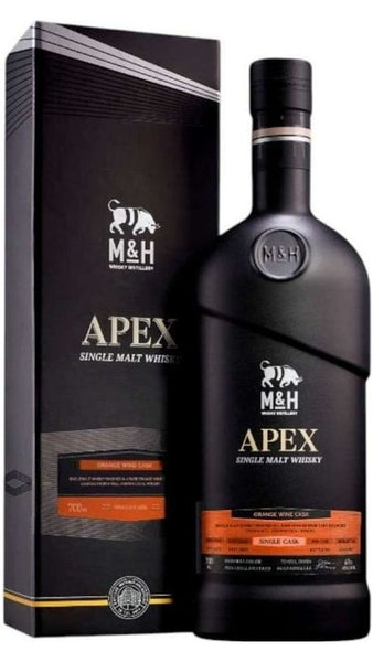 Single Malt Whisky 70cl - Apex Black Orange Wine Cask 2020 - Astucciato - M&H Distillery
