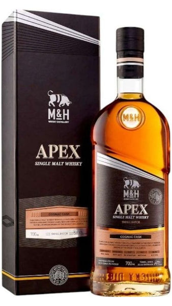 Single Malt Whisky 70cl - Apex Cognac Cask Batch # 22 - Astucciato - M&H Distillery