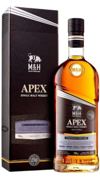 Single Malt Whisky 70cl - Apex Pomegranate Wine Cask Batch #21 - Astucciato - M&H Distillery