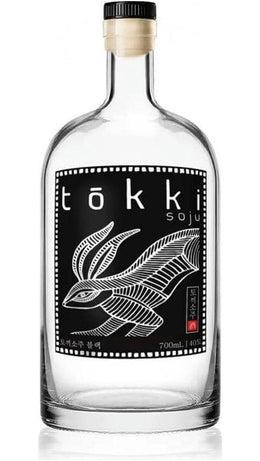 Soju Black Label 70cl - Tokki