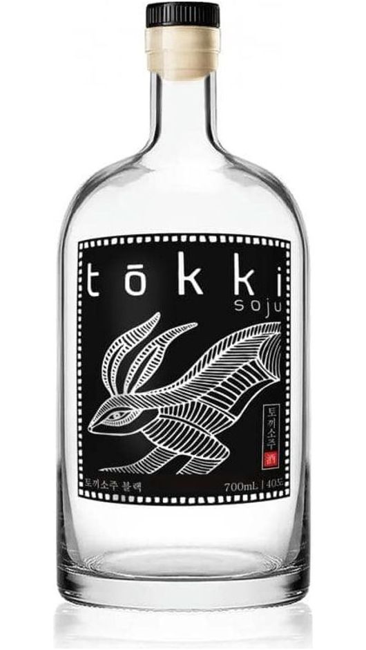 Soju Black Label 70cl - Tokki