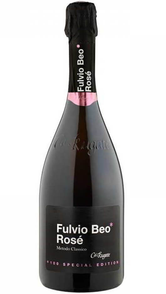 Spumante Metodo Classico Brut - Fulvio Beo Rosè - MAGNUM - Cà Rugate Bottle of Italy