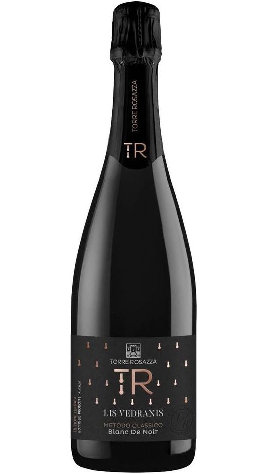 Spumante Brut - Blanc de Noir - Metodo Classico - Lis Vedranis - Torre Rosazza