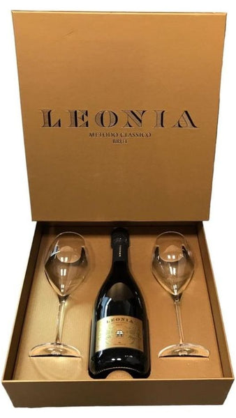 Spumante DOC Leonia Brut Millesimato + 2 Calici - Pomino