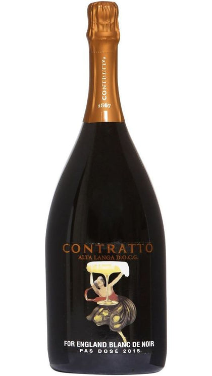 Spumante For England Blanc de Noirs Alta Langa Pas Dosé - Contratto