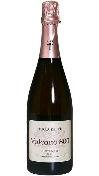 Spumante Metodo Classico Brut Rosè - Vulcano 800 - Terra dei Re