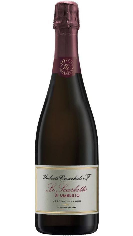 Spumante Sorbara DOC Metodo Classico - Lo Scarlatto Di Umberto - Exclusive - Cavicchioli