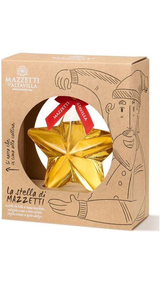 Stella "Merry Grappa"- Grappa Invecchiata 20cl - Mazzetti