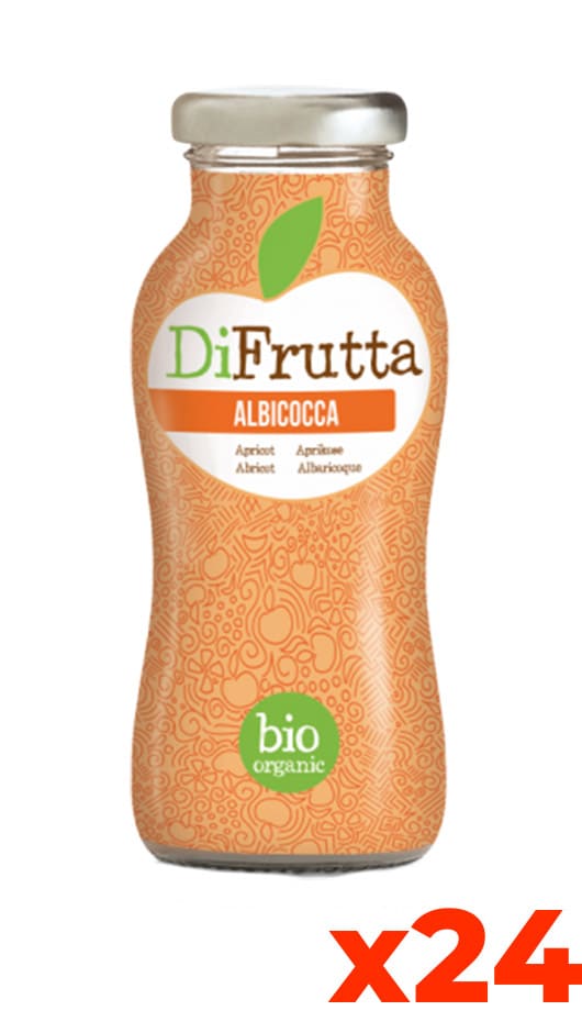 Succo Albicocca Bio Di Frutta - Emballage cl. 20 x 24 Bouteilles