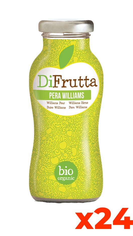 Succo Pera Williams Bio Di Frutta - Emballage cl. 20 x 24 Bouteilles