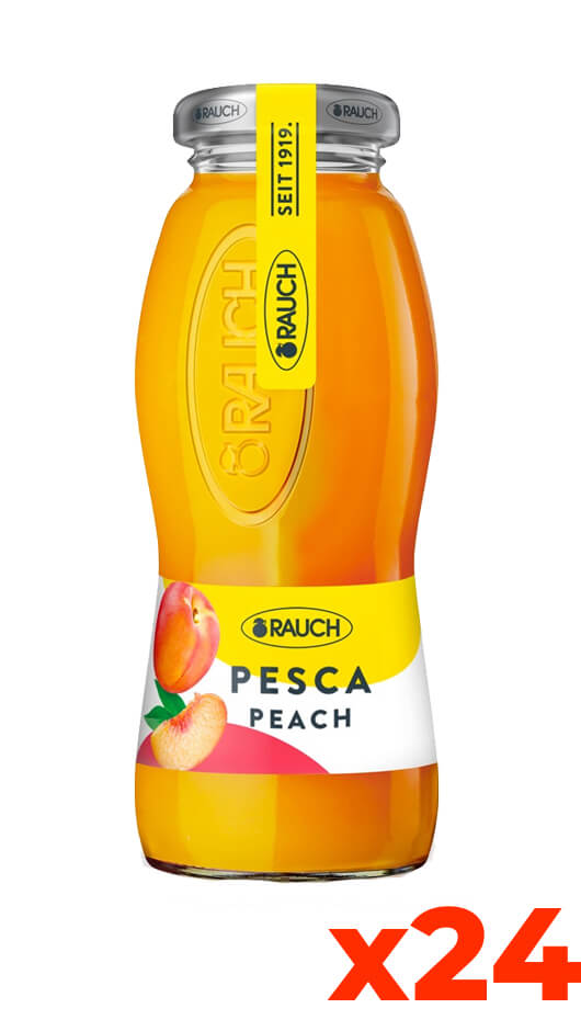 Peach Juice - Rauch - Pack cl. 20 x 24 Bottles