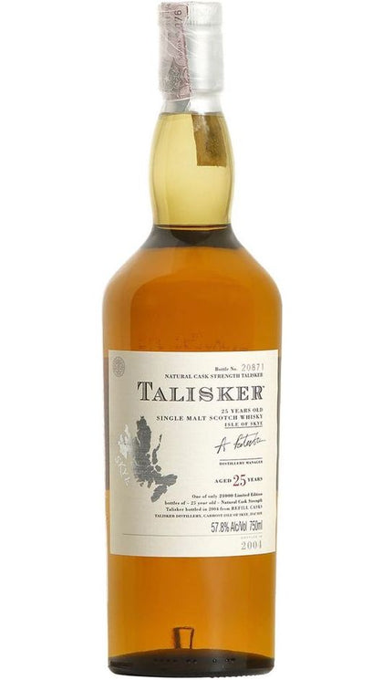 Whisky 25 Anni - Astucciato 70cl - Talisker