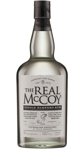 Rum 3 yo Silver 70cl - The Real Mccoy
