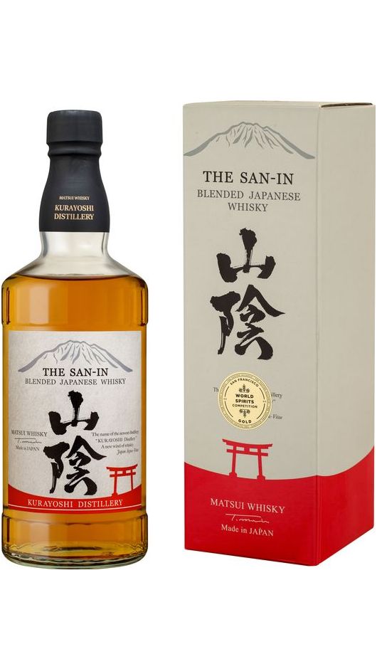 Blended Japanese Whisky 70cl - The San-In - Kurayoshi