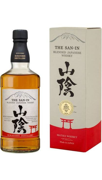 Blended Japanese Whisky 70cl - The San-In - Kurayoshi