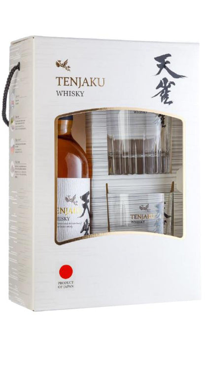 Tenjaku Whisky Blended - Special pack con 2 Gläser - Tenjaku