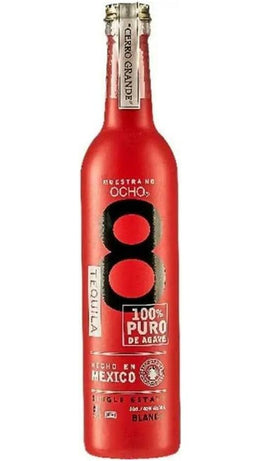 Tequila Agave Ocho Blanco Red Edition Dia de los Muertos 2020 50cl - Ocho