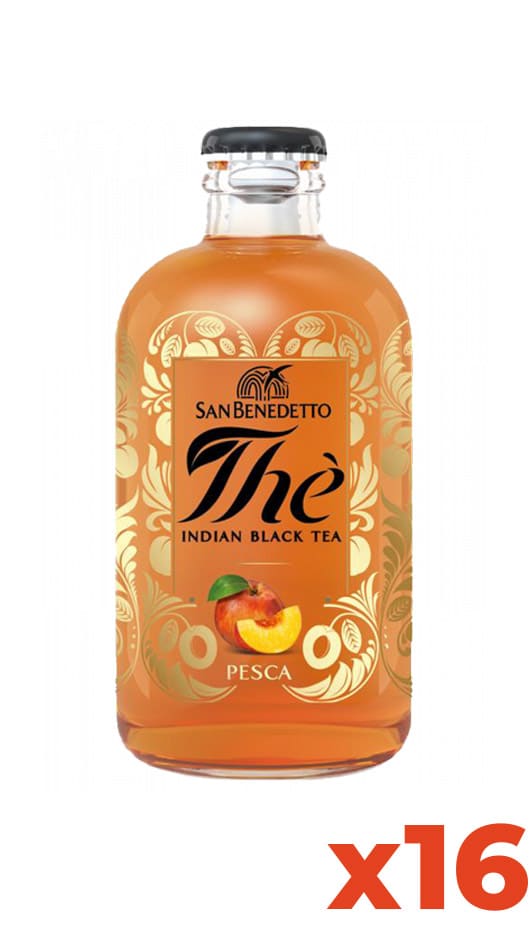 The Black Pesca San Benedetto - Verpackung 25cl x 16 Flaschen