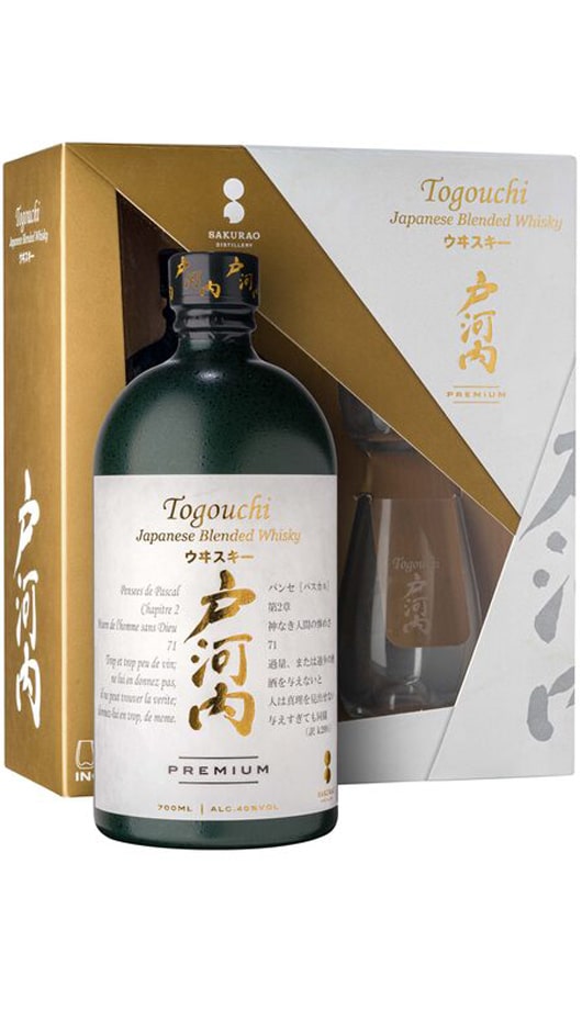 Togouchi Premium + 2 Bicchieri - gift box - 70cl – Bottle of Italy