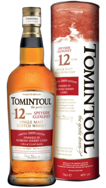 Tomintoul 12 y.o. Oloroso Sherry Cask Finish - 70cl - Astucciato