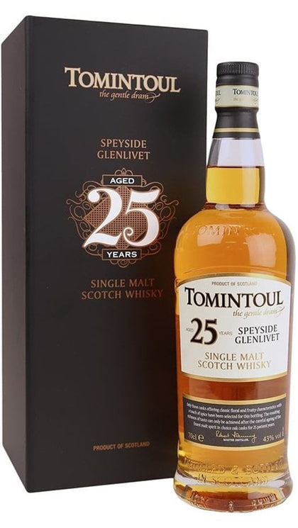 Tomintoul 25 anni - gift box - 70cl