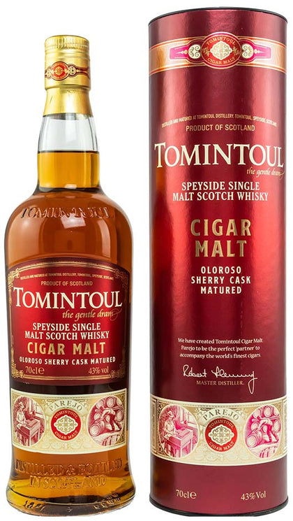 Tomintoul Cigar Malt Oloroso Sherry Cask Matured - 70cl - Astucciato